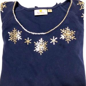 Quacker factory winter t shirt size M